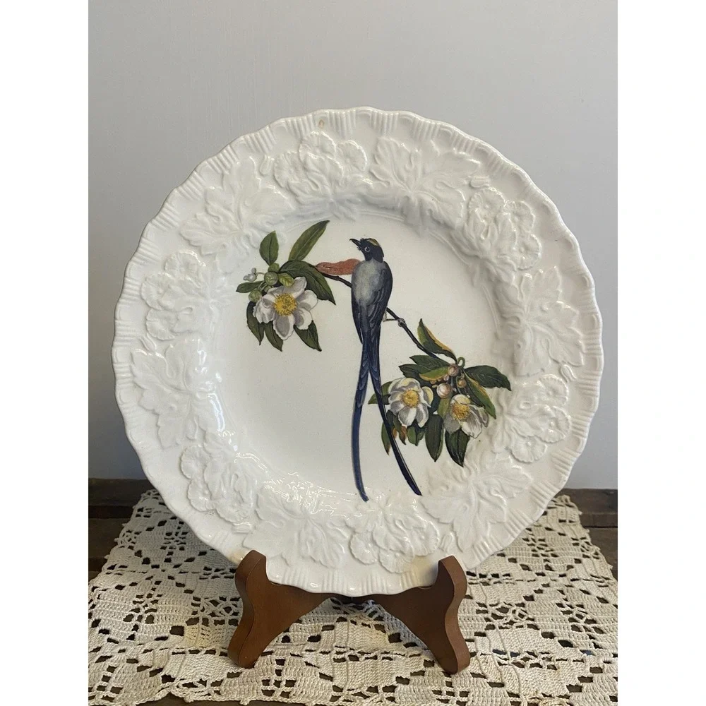 Alfred Meakin Fork-tailed Flycatcher Birds of America Porcelain Collector Plate